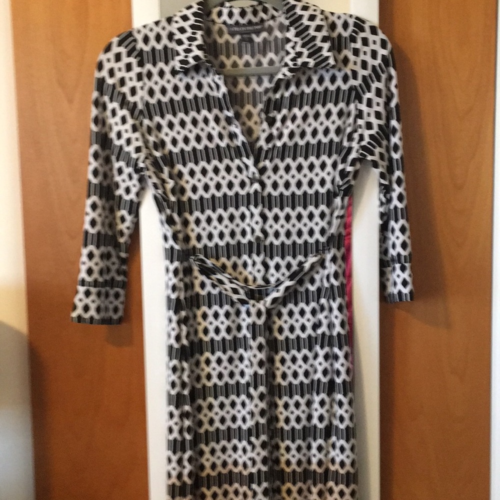 Maternity Dress Button down and collared.